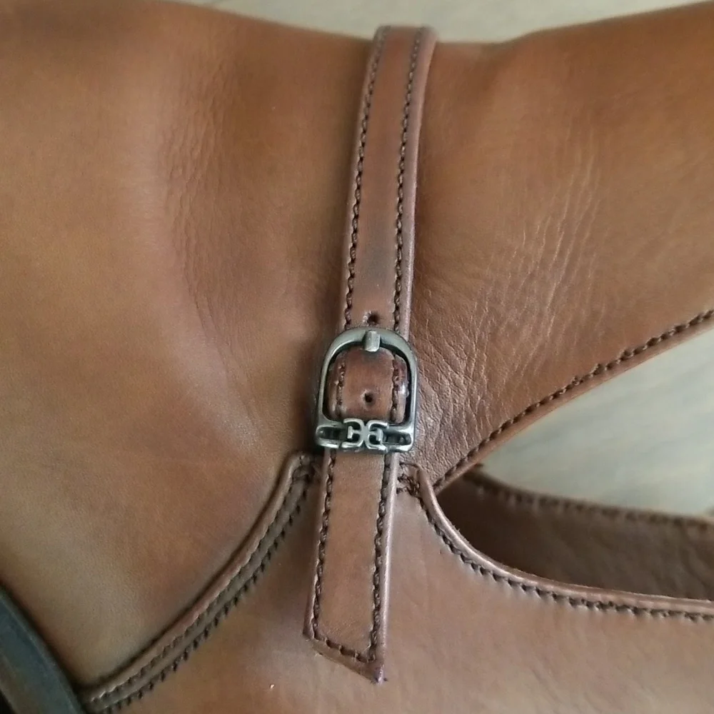 Sam Edelman Palmer Brown Leather Bootie